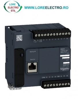 TM221C16R AUTOMAT PROGRAMABIL MODICON M221 CU 16 LOGIC I/O, TENSIUNE ALIMENTARE 110V .. 230V, SCHNEIDER ELECTRIC
