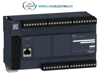 TM221C40R AUTOMAT PROGRAMABIL MODICON M221 CU 40 LOGIC I/O, TENSIUNE ALIMENTARE 110V .. 230V, SCHNEIDER ELECTRIC