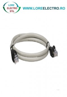 VW3A1104R10 CABLU PENTRU TERMINAL CU AFISAJ, SCHNEIDER ELECTRIC, 1 m, 2 RJ45 TATA