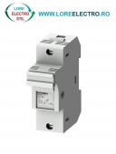 3NW7112, SOCLU PENTRU SIGURANTA FUZIBILA SIEMENS SENTRON, CU INDICATOR LED, DIMENSIUNE 14X51 MM, 1P, CURENT NOMINAL 50 A