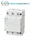 3NW7364, SOCLU PENTRU SIGURANTA FUZIBILA SIEMENS SENTRON, CU INDICATOR LED, DIMENSIUNE 8X32 MM, 3P+N, CURENT NOMINAL 20 A