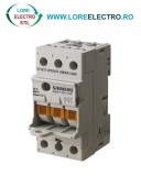 3NW7534-1HG, SOCLU PENTRU SIGURANTA FUZIBILA SIEMENS SENTRON, CU INDICATOR LED, CLASS CC, 3P, CURENT NOMINAL 30 A