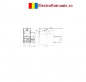 3RH1921-1HA22  bloc frontal de 4 contacte auxiliare 2NO-2NC  pt cont.S0-S12