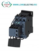 3RT2627-1AB05 CONTACTOR BATERIE CONDENSATORI 25KVAR SIEMENS, 3 POLI, PUTERE APARENTA 8 ... 25KVAR, TENSIUNE BOBINA 24V AC, AUX 1NO+2NC