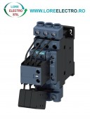 3RT2628-1AP05 CONTACTOR BATERIE CONDENSATORI 30KVAR SIEMENS, 3 POLI, PUTERE APARENTA 11 ... 33KVAR, TENSIUNE BOBINA 230V AC, AUX 1NO+2NC