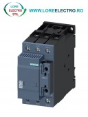 3RT2636-1AP03 CONTACTOR BATERIE CONDENSATORI 50KVAR SIEMENS, 3 POLI, PUTERE APARENTA 17 ... 50KVAR, TENSIUNE BOBINA 230V AC, AUX 1NO+1NC, S2