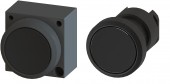 3SB3000-0AA11 cap buton negru SIEMENS