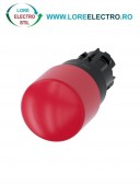 3SU1000-1GB20-0AA0, ACTUATOR BUTON OPRIRE DE URGENTA TIP CIUPERCA SIEMENS SIRIUS, DIAMETRU DE 22 MM, ROSU, 30 MM, CU RETINERE