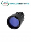 3SU1001-0DB50-0AA0, ACTUATOR BUTON ILUMINAT SIEMENS SIRIUS, DIAMETRU DE 22 MM, ALBASTRU, PLAT, CU INEL INALT, CU REVENIRE