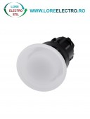 3SU1001-1BD60-0AA0, ACTUATOR BUTON TIP CIUPERCA ILUMINAT SIEMENS SIRIUS, DIAMETRU DE 22 MM, ALB, 40 MM, CU REVENIRE