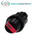 3SU1002-2AF20-0AA0, ACTUATOR COMUTATOR ROTATIV ILUMINAT SIEMENS SIRIUS, DIAMETRU DE 22 MM, ROSU, CU 2 POZITII O-I, CU RETINERE