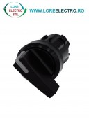 3SU1002-2CF10-0AA0, ACTUATOR COMUTATOR ROTATIV ILUMINAT SIEMENS SIRIUS, DIAMETRU DE 22 MM, NEGRU, CU 2 POZITII O-I, CU RETINERE