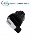 3SU1002-2CF60-0AA0, ACTUATOR COMUTATOR ROTATIV ILUMINAT SIEMENS SIRIUS, DIAMETRU DE 22 MM, ALB, CU 2 POZITII O-I, CU RETINERE